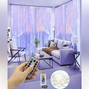 LED String Lights USB-Powered LED String Lights Set of 3 with Remote Control SB